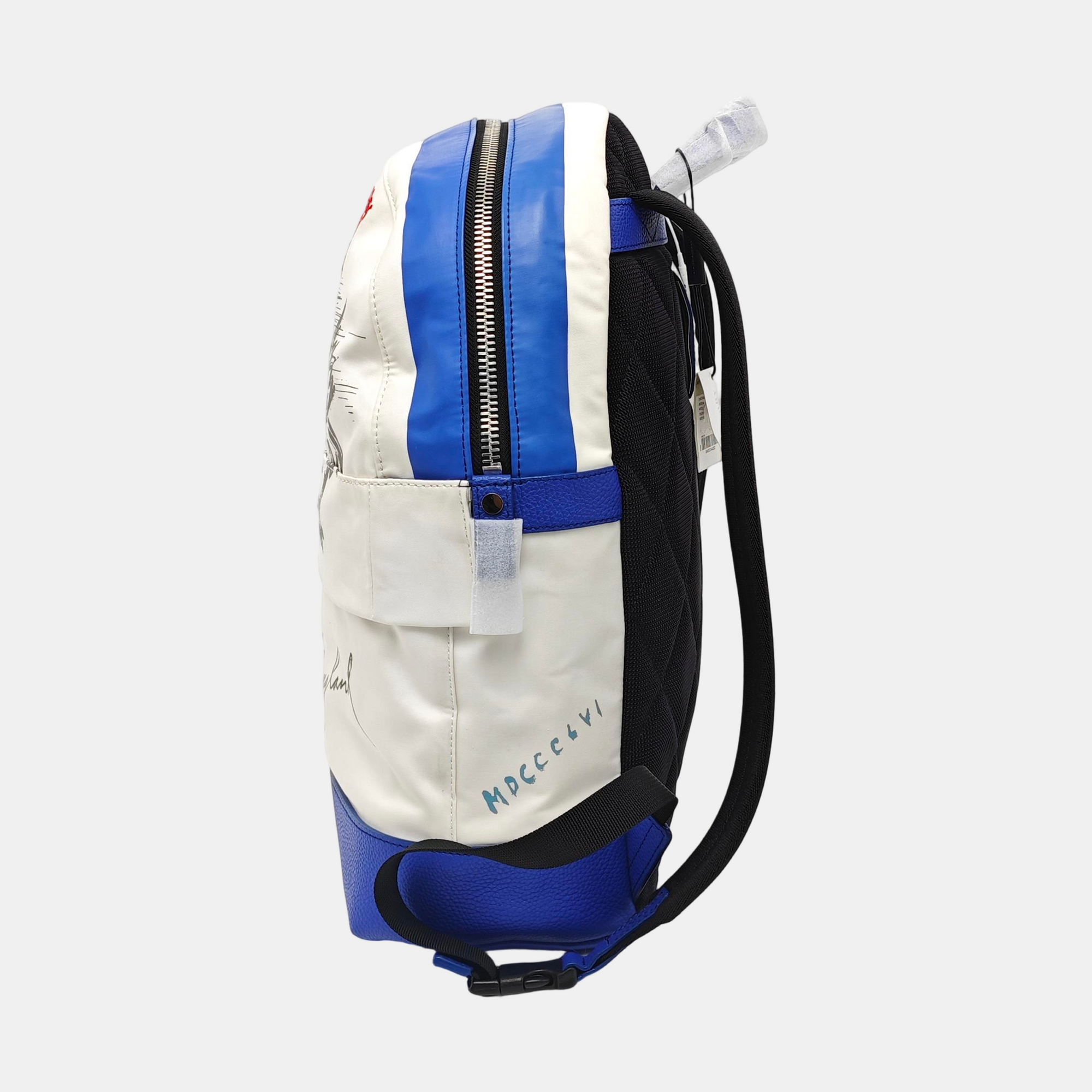 Fabric Backpack White