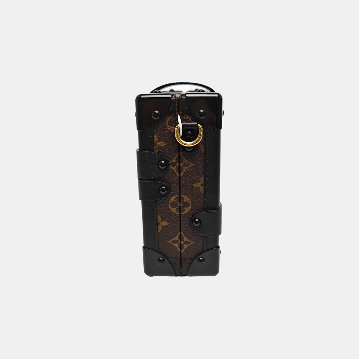 PETITE MALLE Monogram Coated Canvas Brown