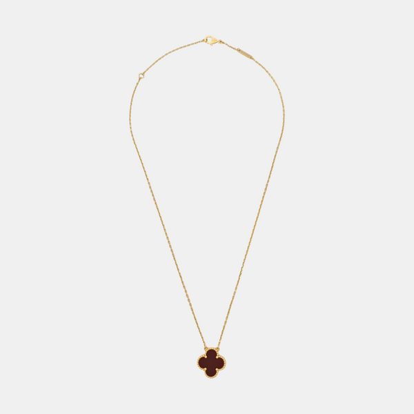 Vintage Alhambra 18k Gold Necklace