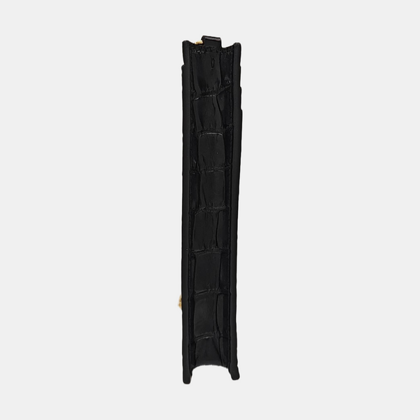 Calfskin Shoulder Bag Black