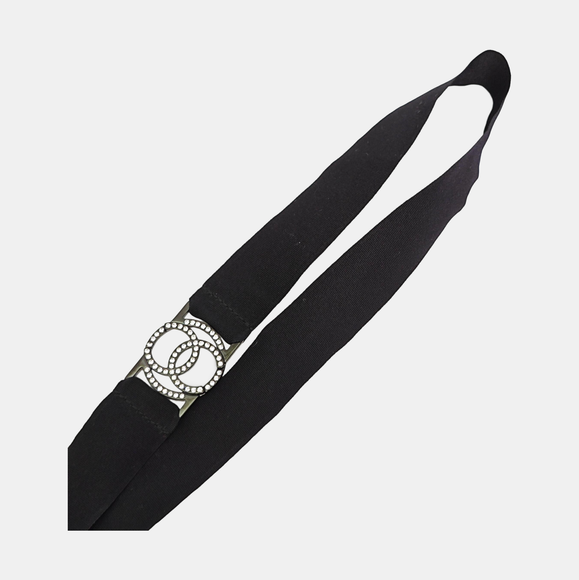 Fabric Bag Charm Black