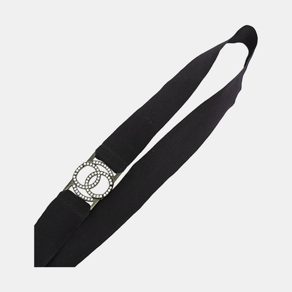 Fabric Bag Charm Black