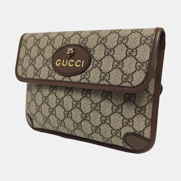 Neo Vintage Monogram Coated Canvas Beige