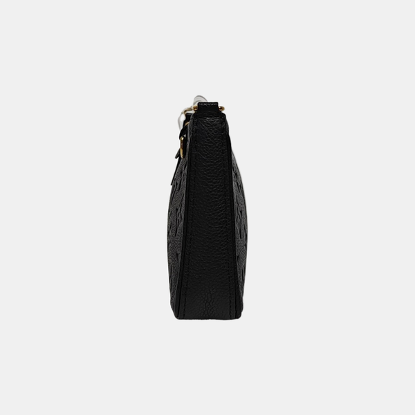EASY POUCH ON STRAP Monogram Calfskin Black