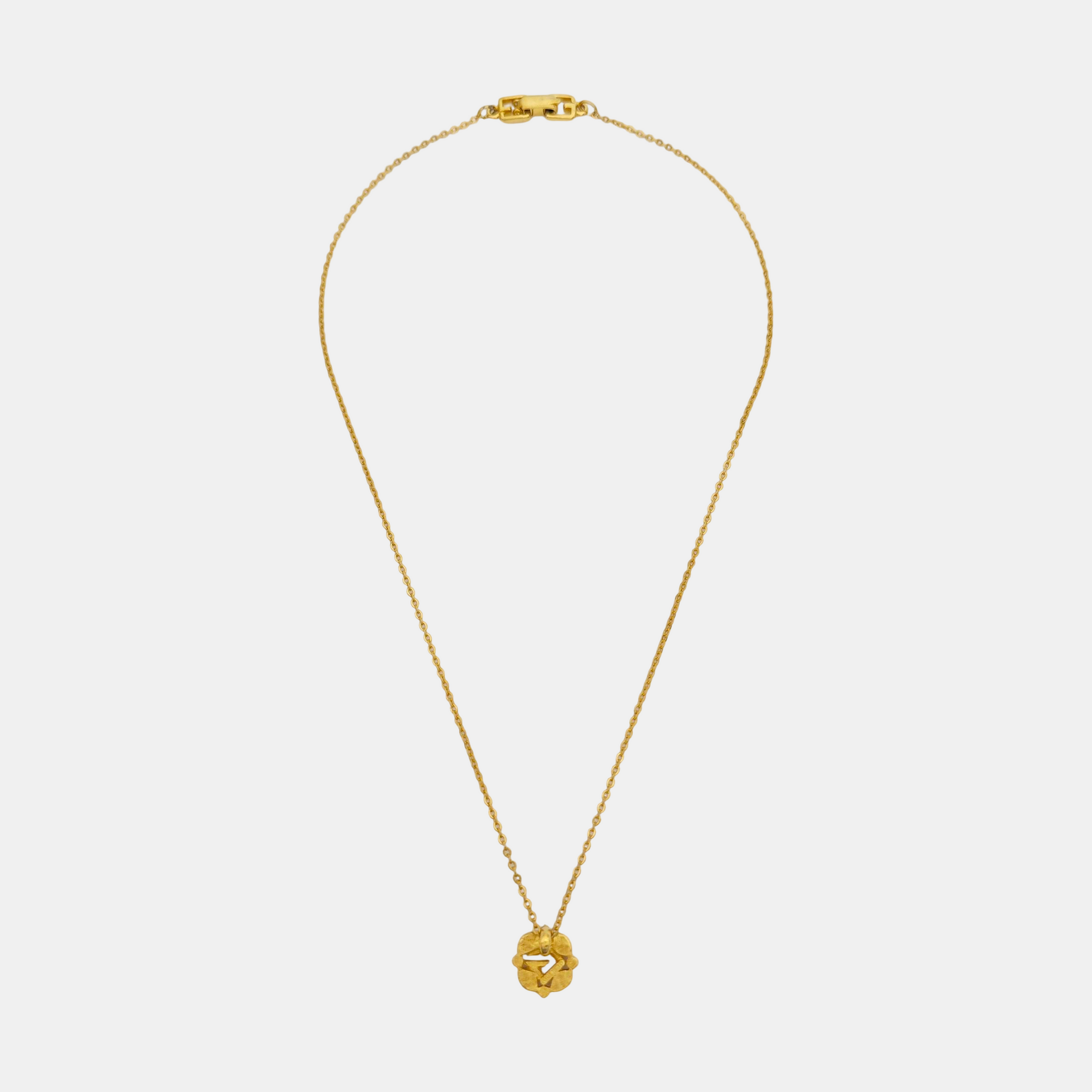 G Link Metal Gold Necklace