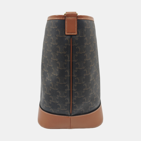 TRIOMPHE CANVAS Medium Coated Canvas Brown