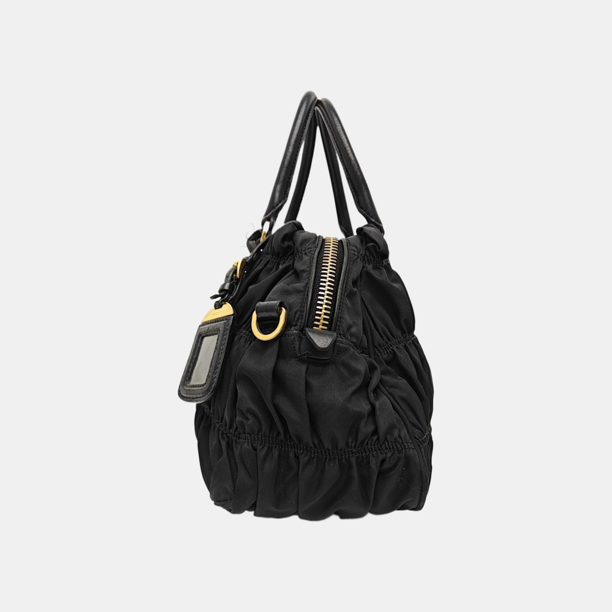 Gaufre Nylon Black