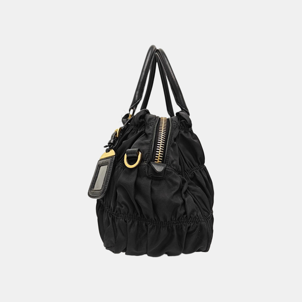 Gaufre Nylon Black