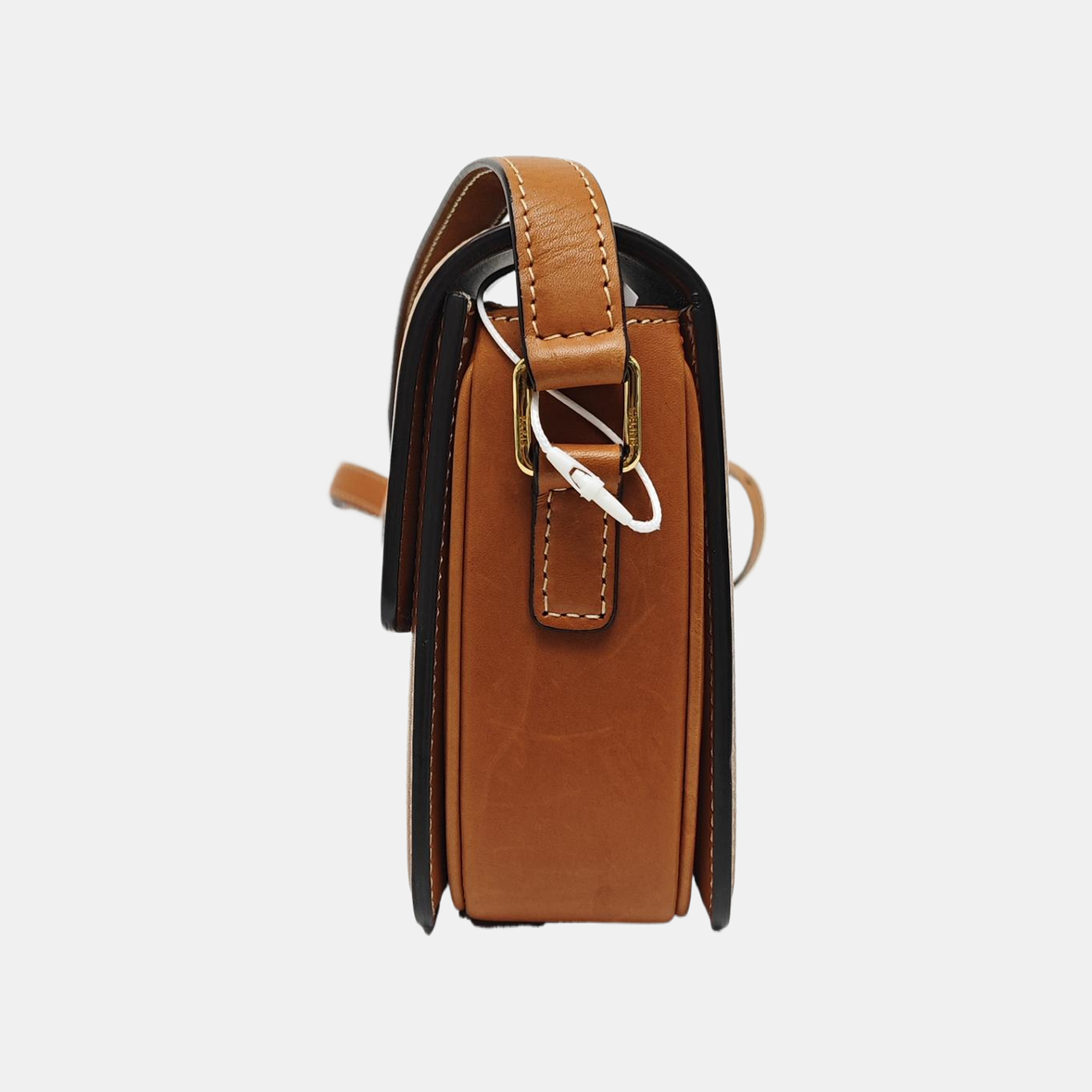 TRIOMPHE Small Coated Canvas Brown