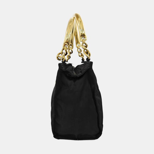 Nylon Tote Bag Black