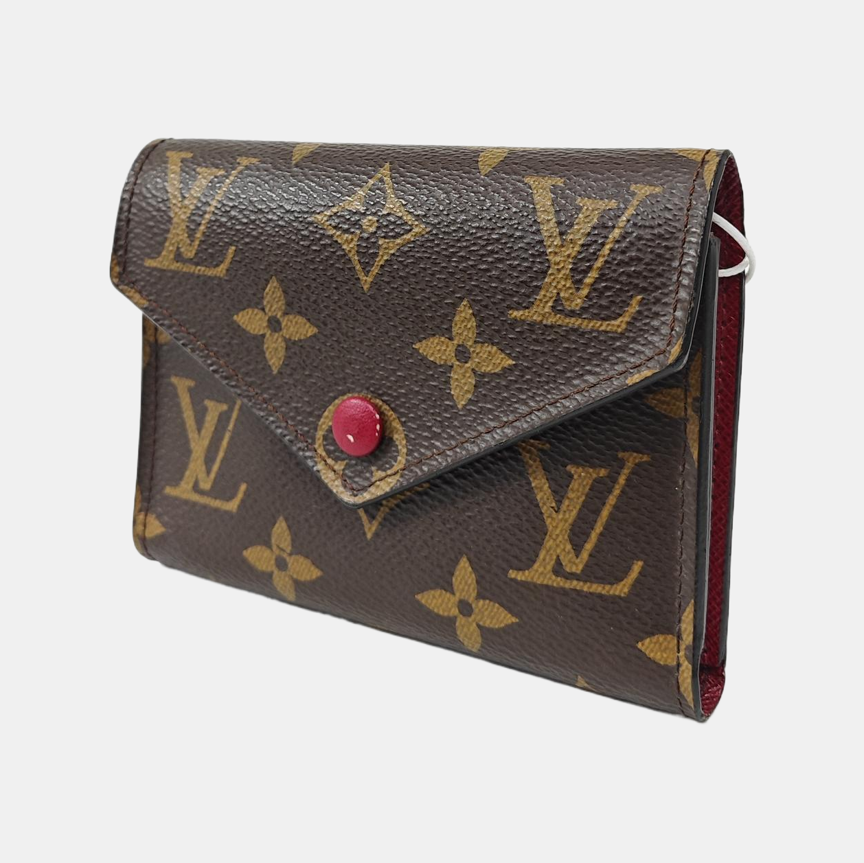 VICTORINE Monogram Coated Canvas Brown Card Holder