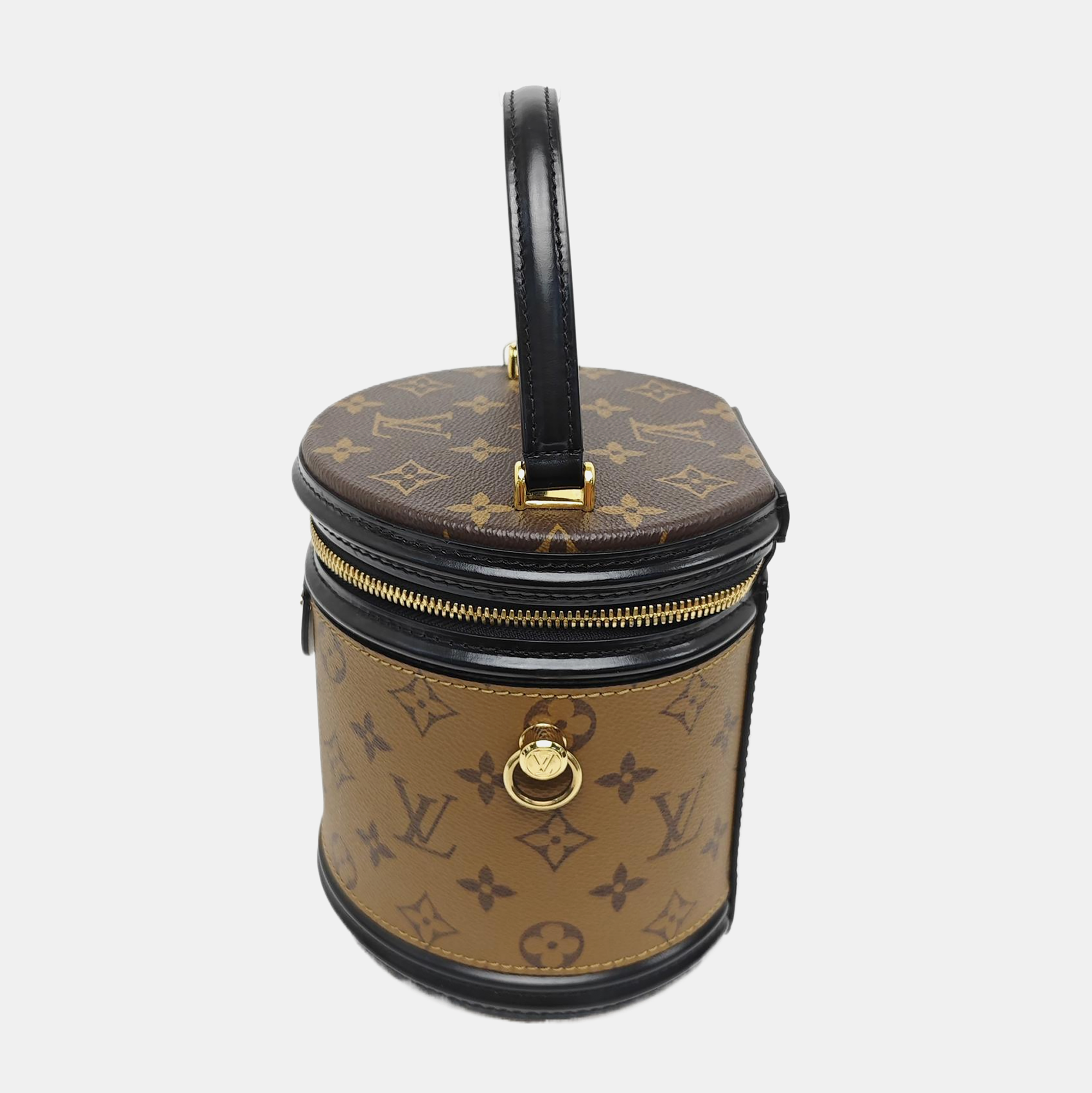 CANNES PM Monogram Coated Canvas Brown