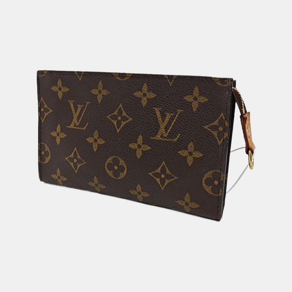 BUCKET Monogram Coated Canvas Brown