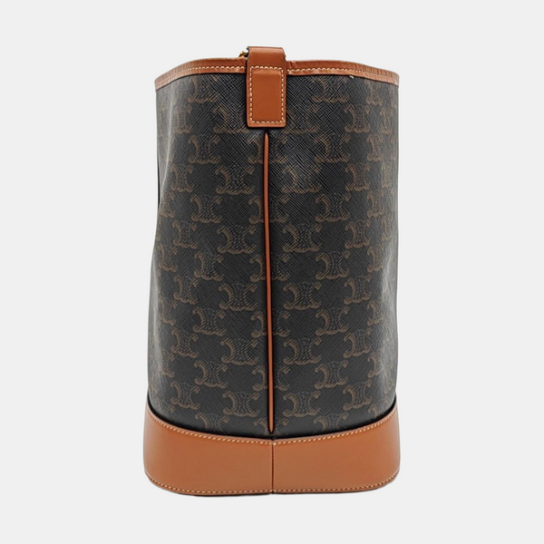 TRIOMPHE CANVAS Medium Coated Canvas Brown