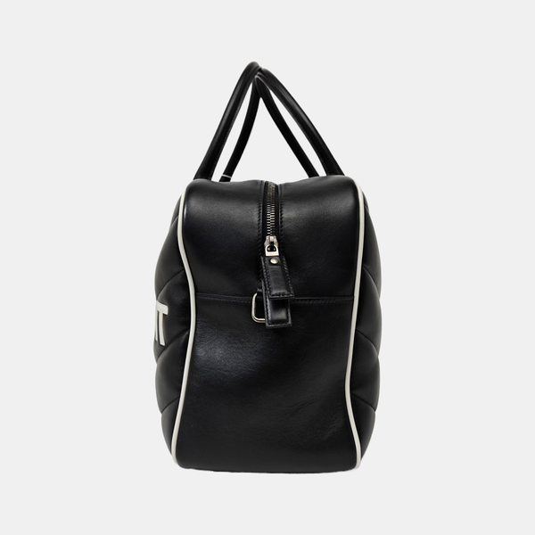 Calfskin Shoulder Bag Black