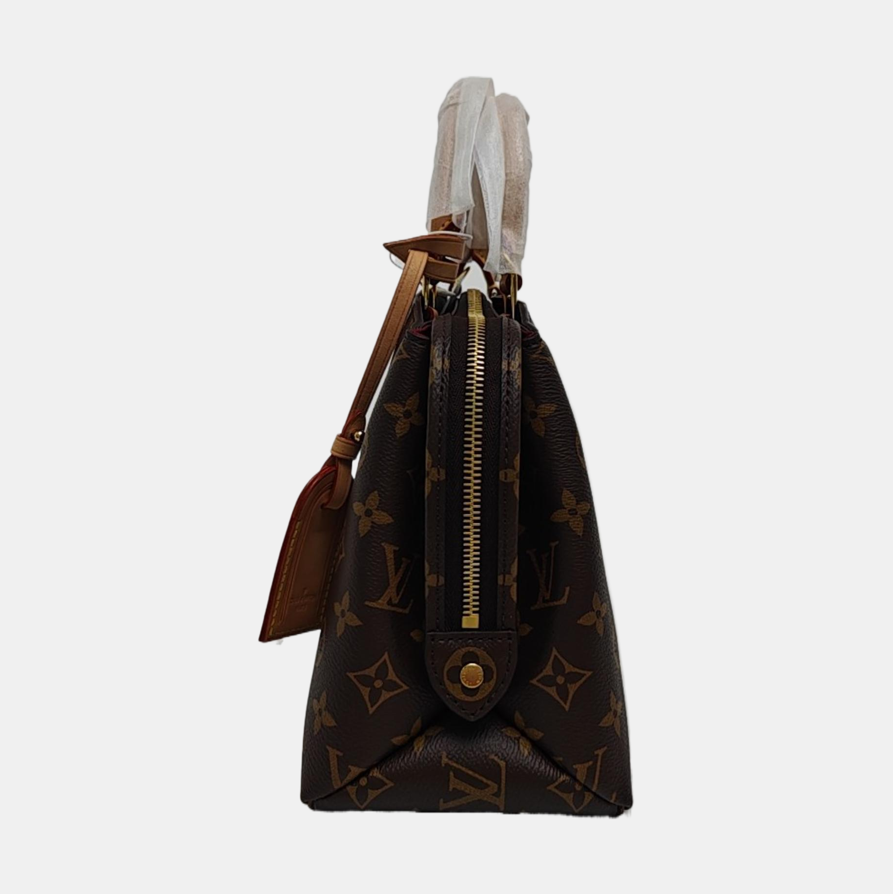 PALAIS PM Monogram Coated Canvas Brown