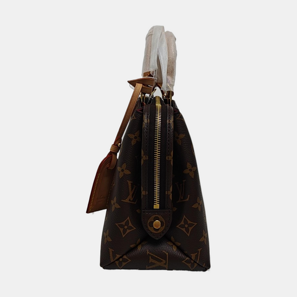 PALAIS PM Monogram Coated Canvas Brown