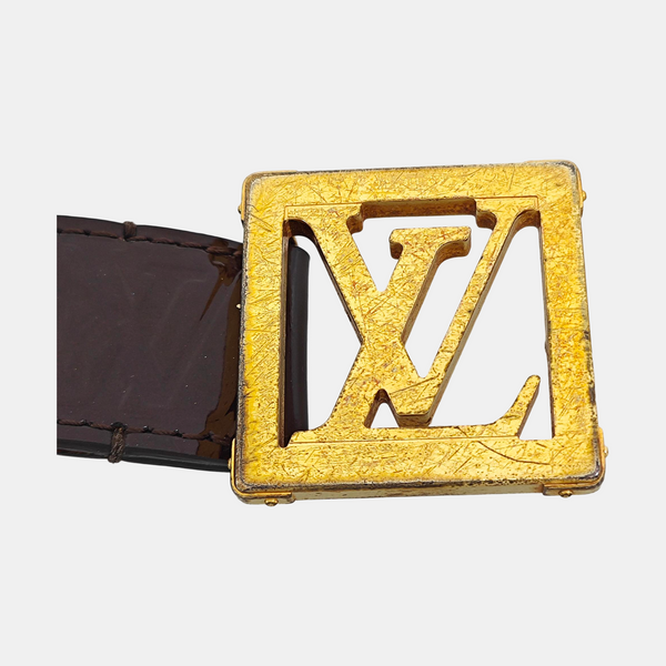 Leather Belt Red