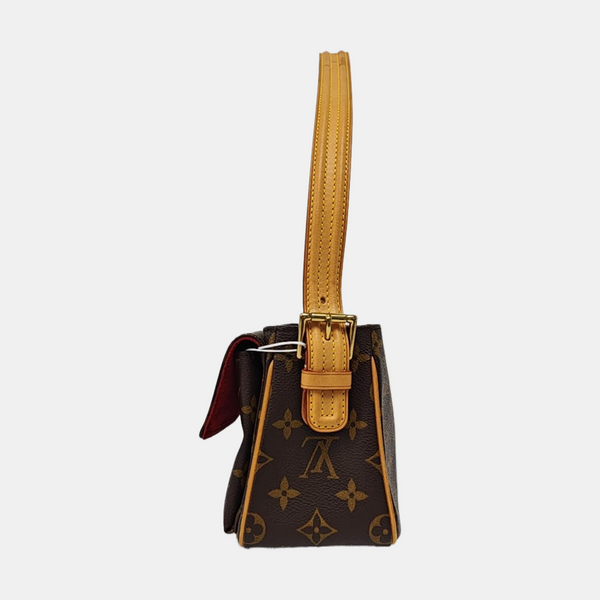 VIVA CITE Monogram Coated Canvas Brown