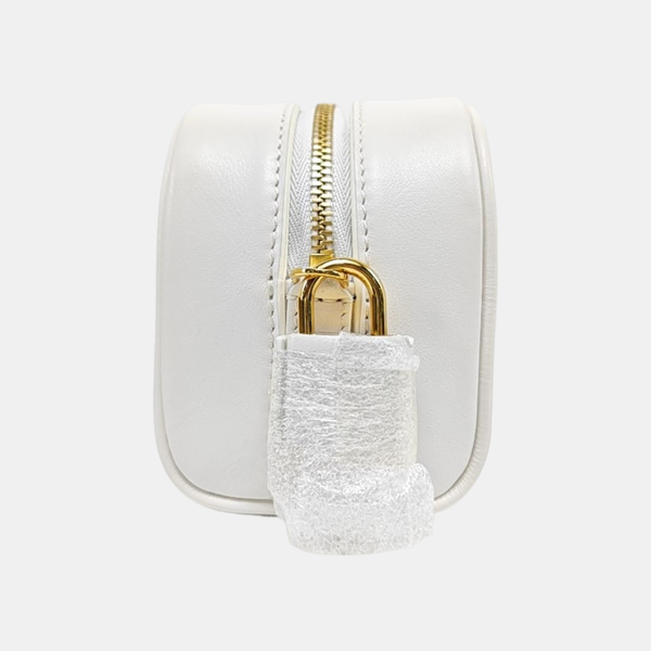 Cube Mini Calfskin White