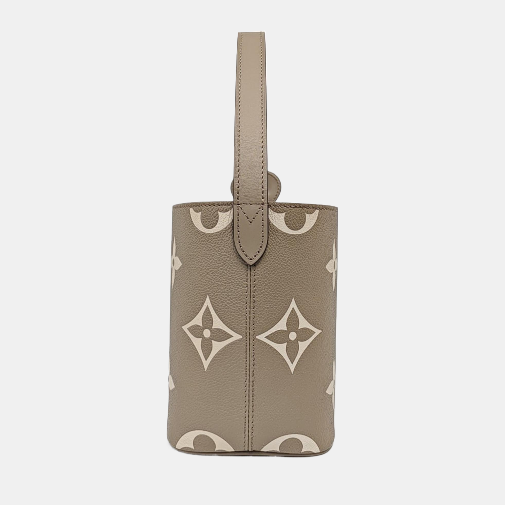 ALL IN BB Monogram Calfskin Gray