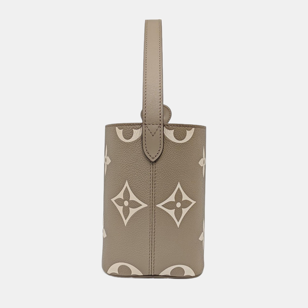 ALL IN BB Monogram Calfskin Gray