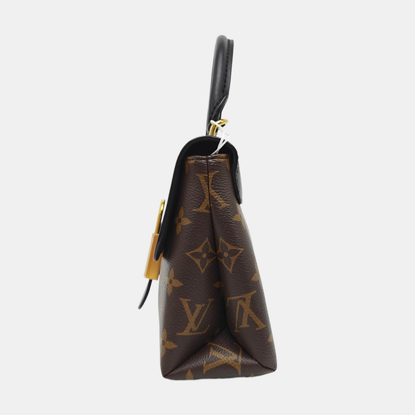 LOCKY BB Monogram Coated Canvas Brown