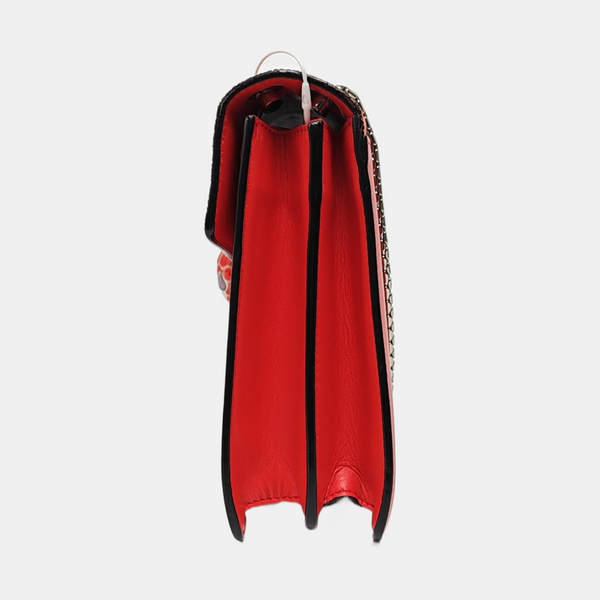 SERPENTI FOREVER Medium Calfskin Red