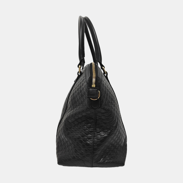Becerro Microguccissima Monogram Negro
