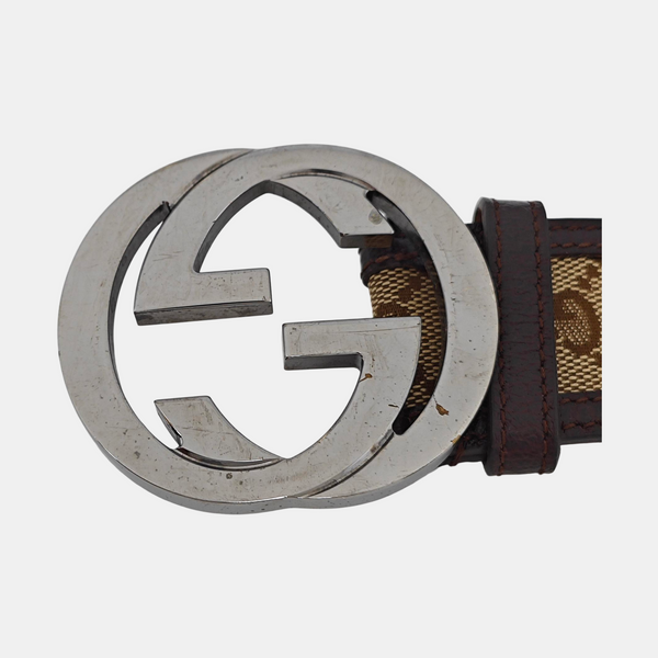 Fabric Belt Beige