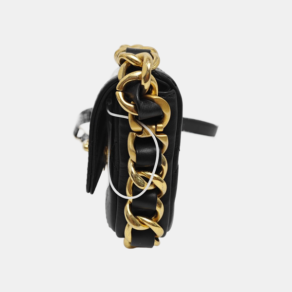 Quilted Calfskin Mini Black