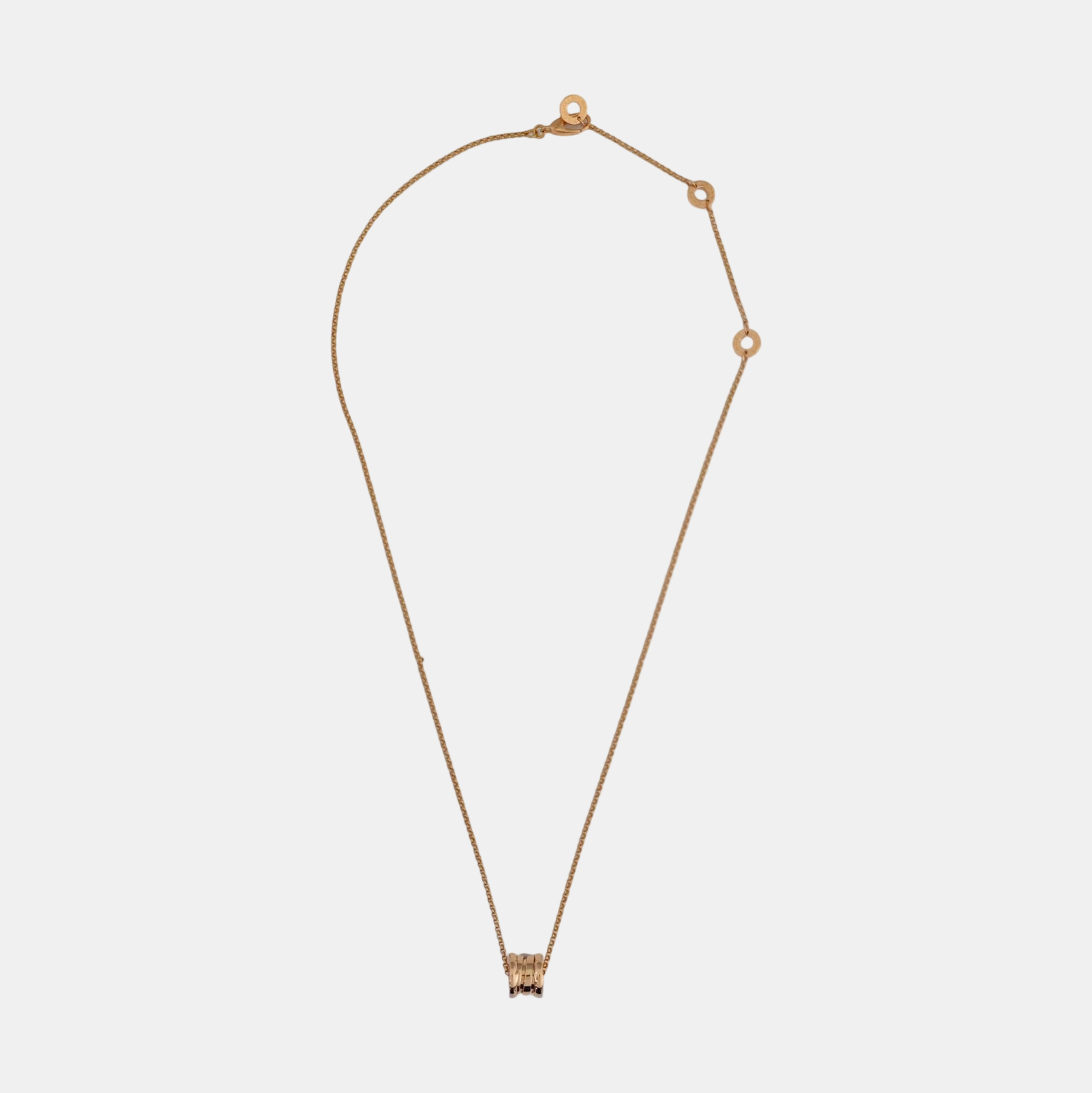 B.ZERO1 18k Rose Gold Necklace