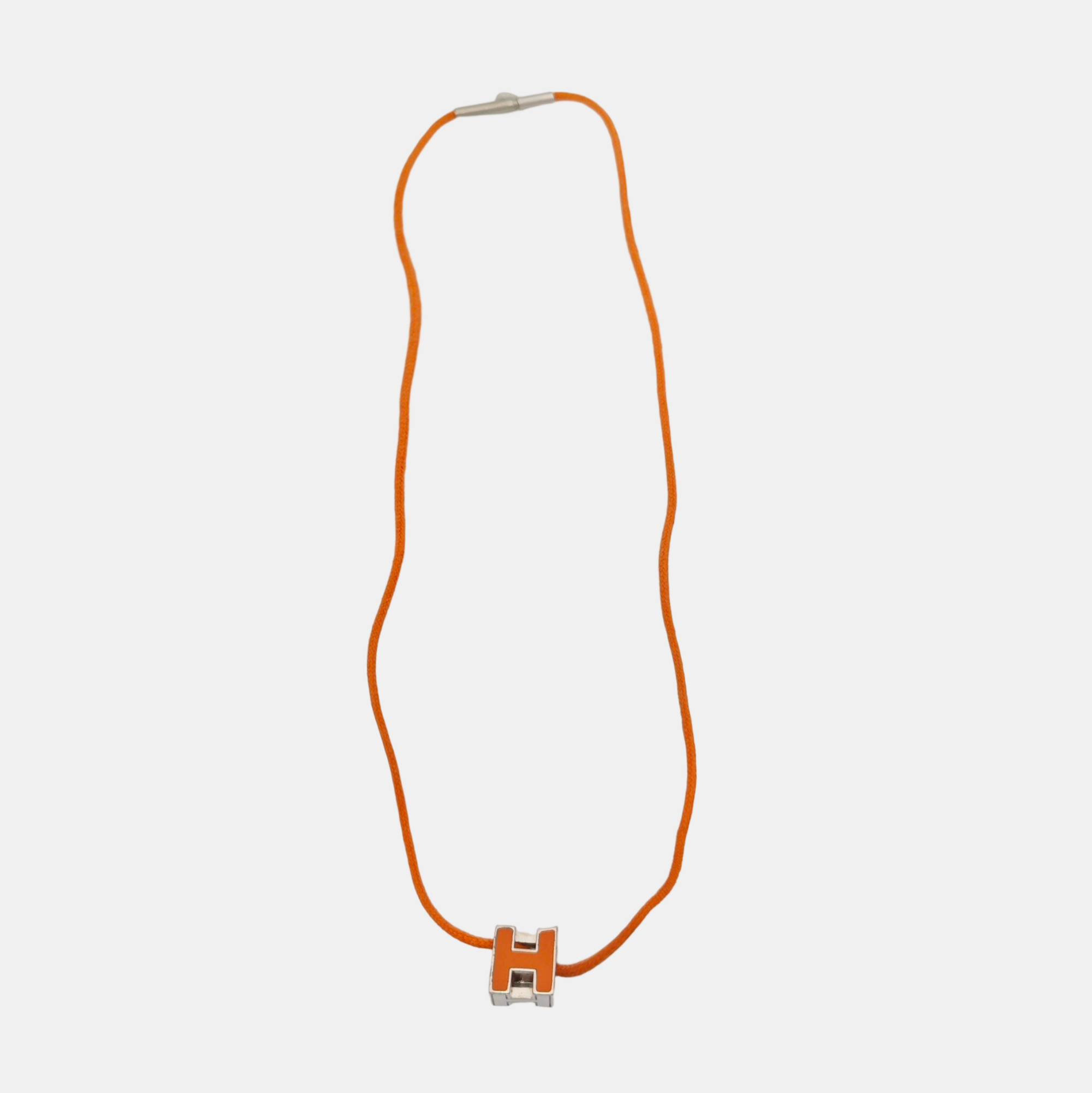 Cage D'h Metal Orange Necklace