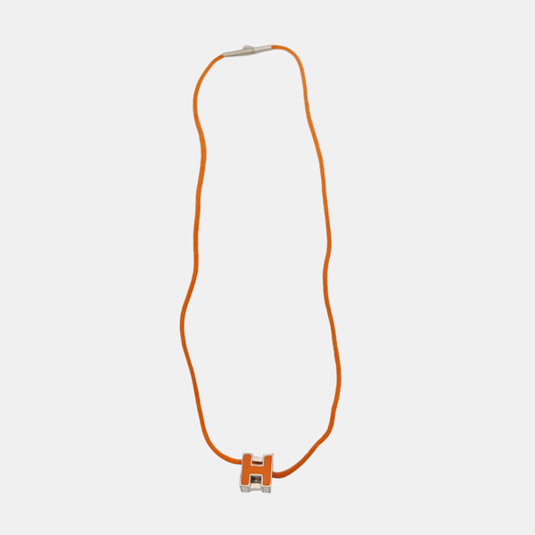 Cage D'h Metal Orange Necklace