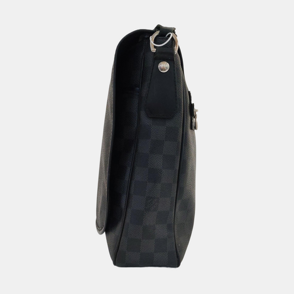 DANIEL Damier Graphite Coated Canvas Gray