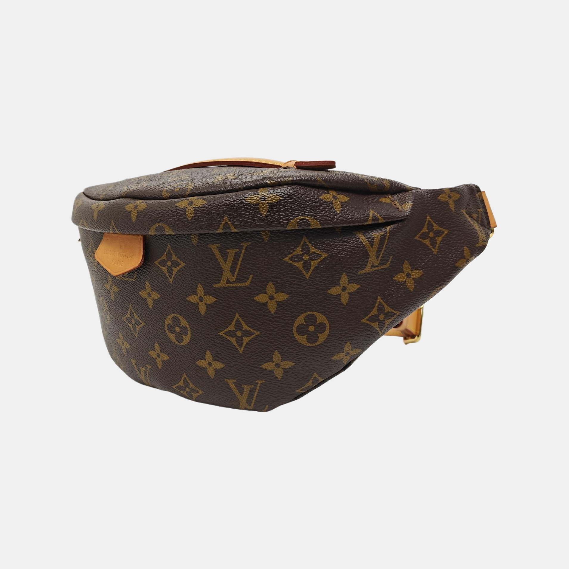 BUMBAG Monogram Coated Canvas Brown