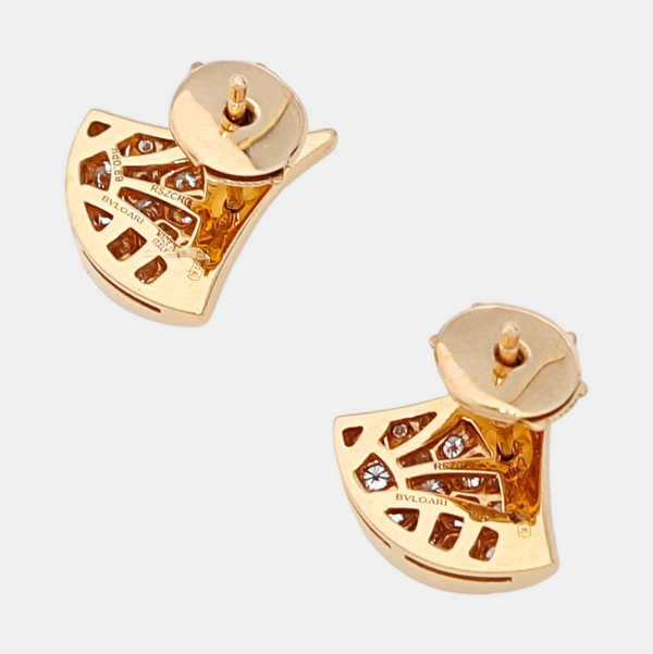 DIVAS' DREAM 18k Rose Gold Stud Earrings