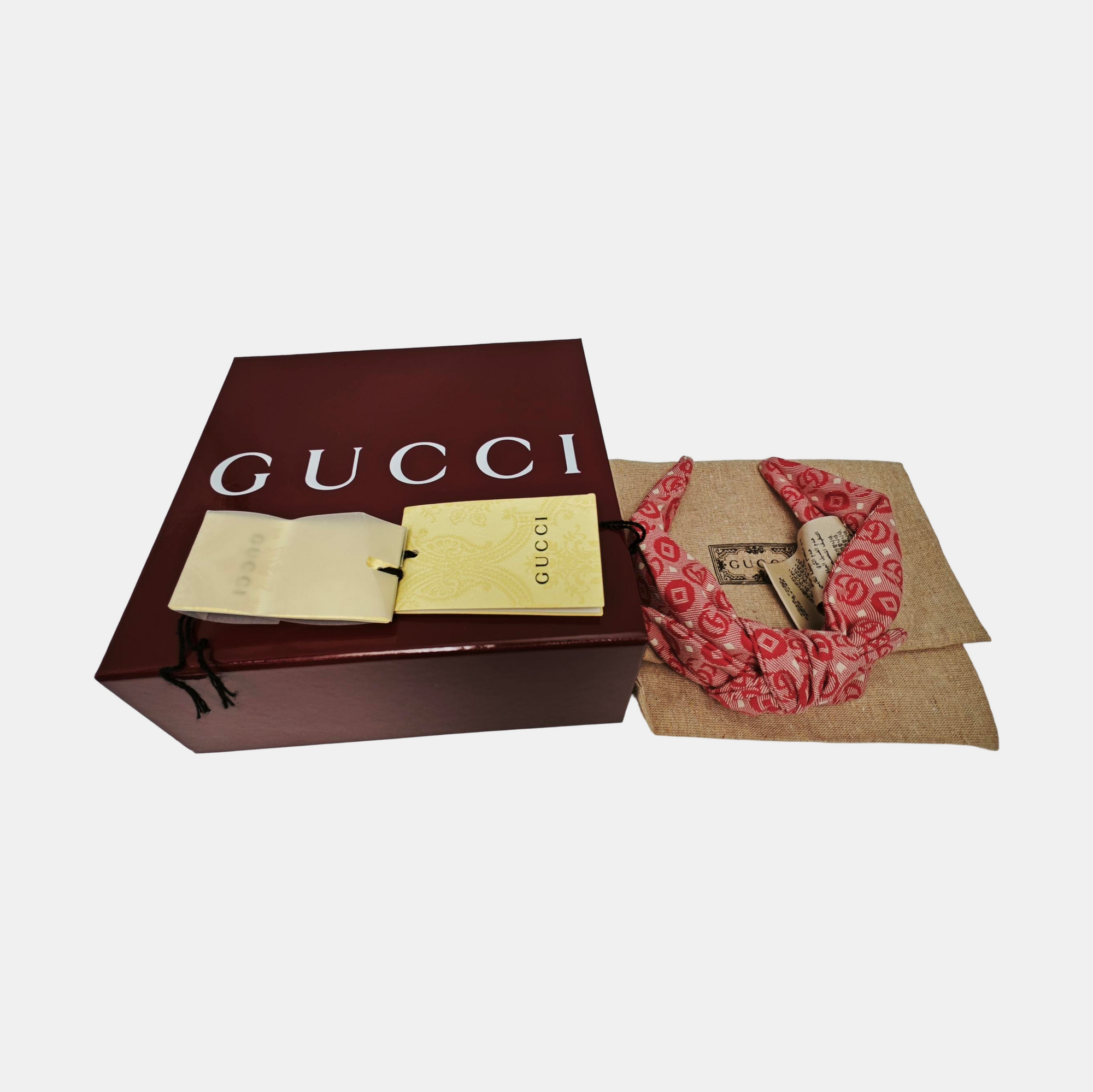 Cotton Hairband Red