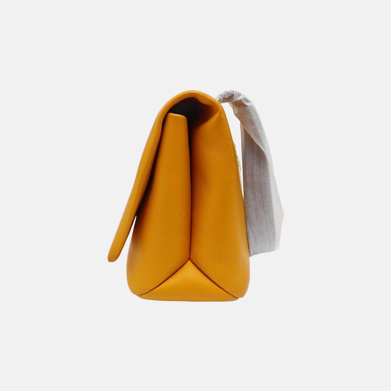 Calfskin Shoulder Bag Yellow