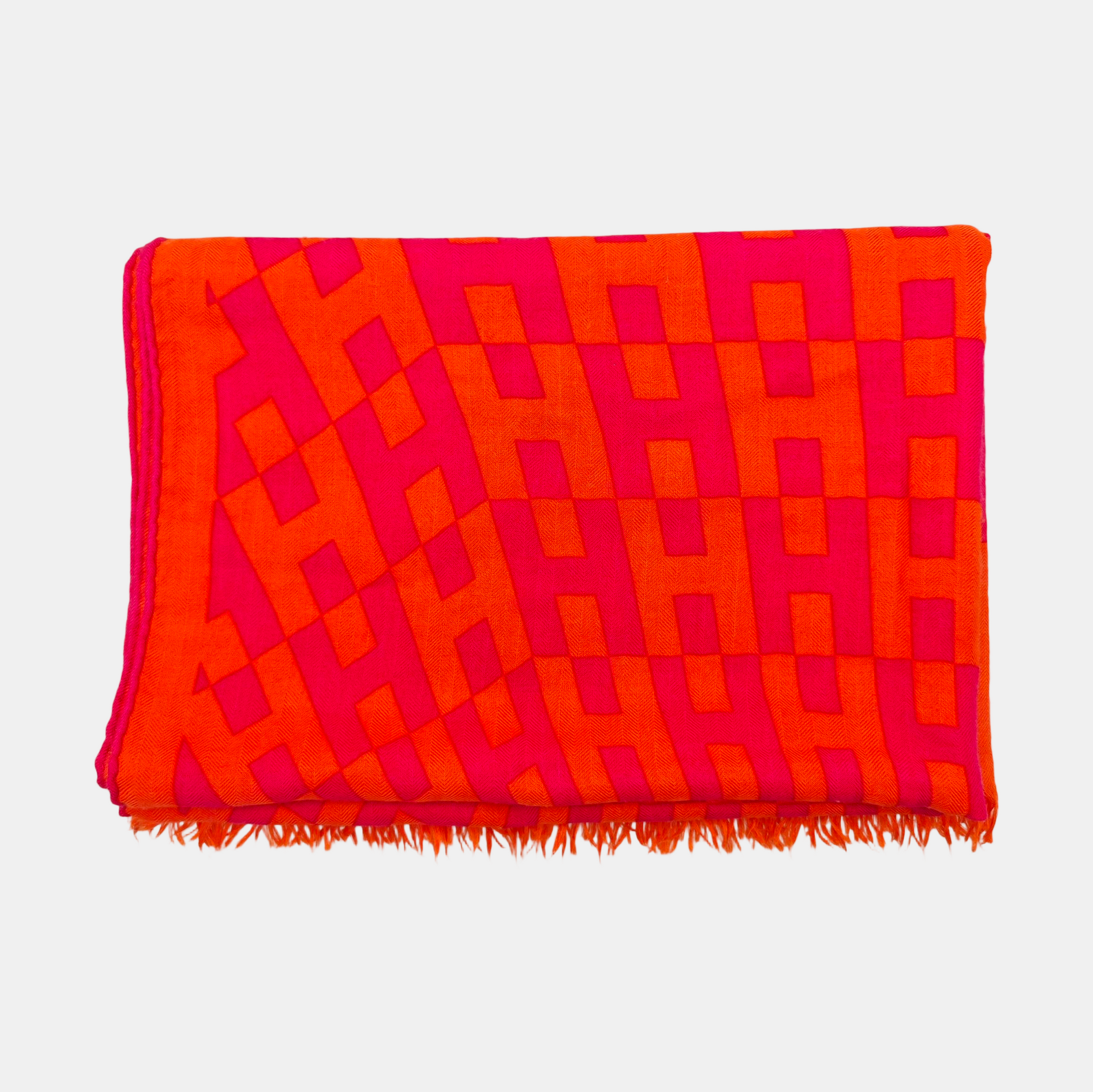 Cashmere Scarf Orange