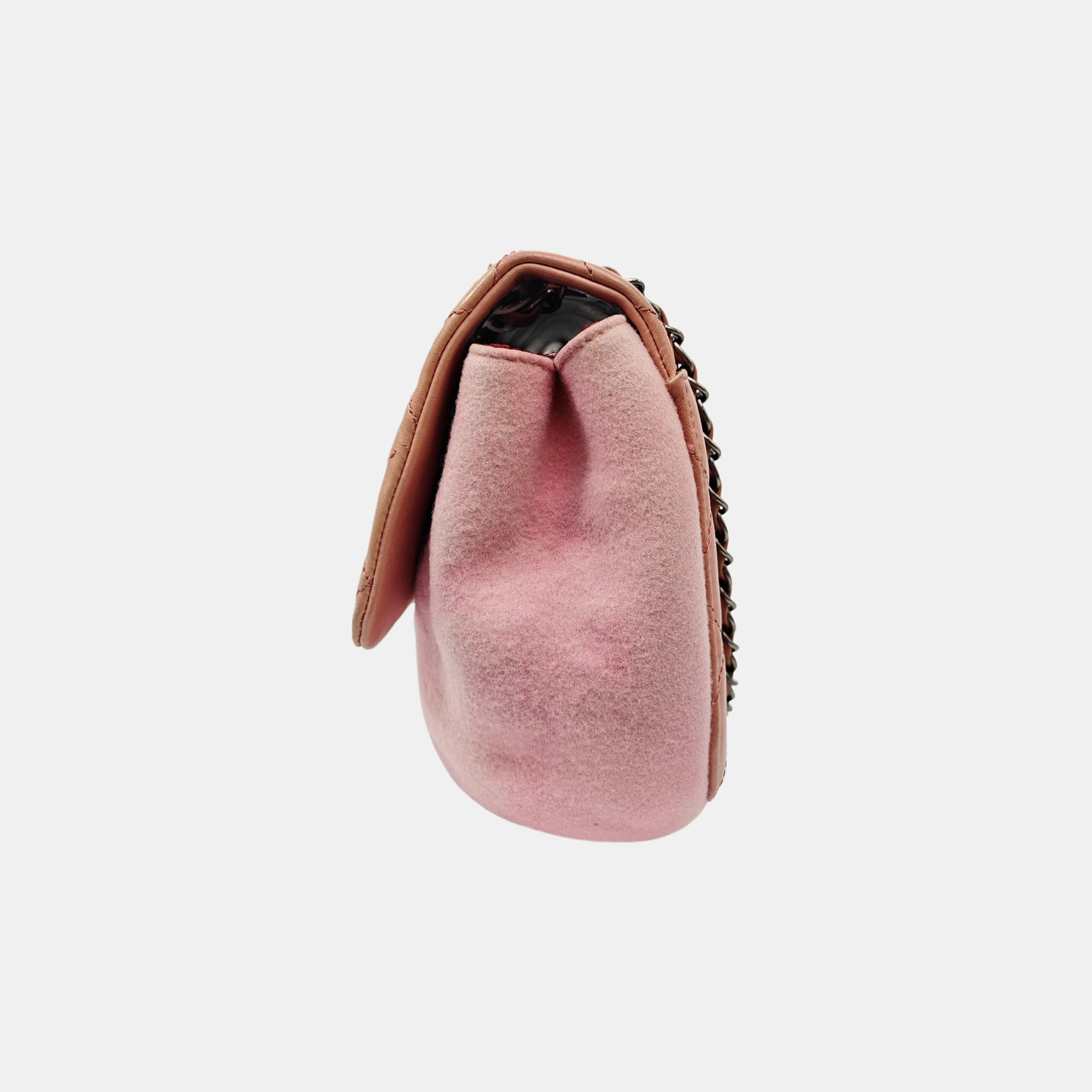 CLASSIC FLAP Medium Quilted Calfskin Pink