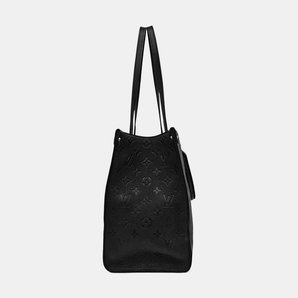 ONTHEGO MM Monogram Calfskin Black