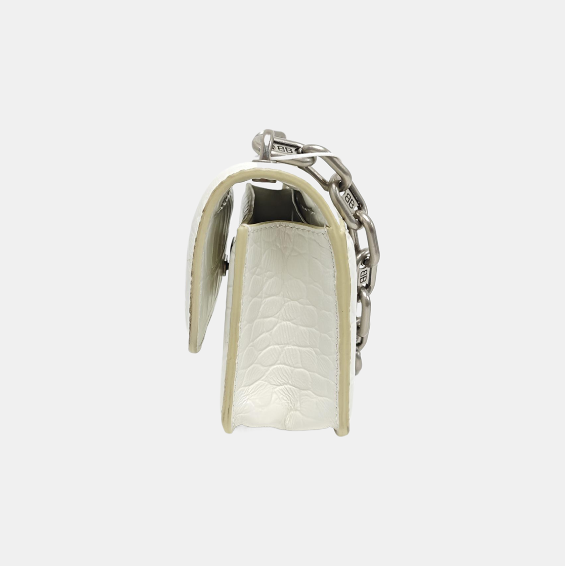 Calfskin Shoulder Bag White