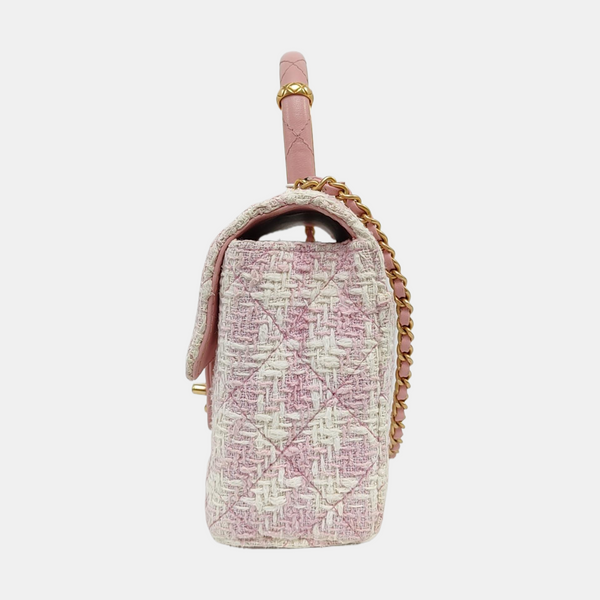 Mini Quilted Wool Pink