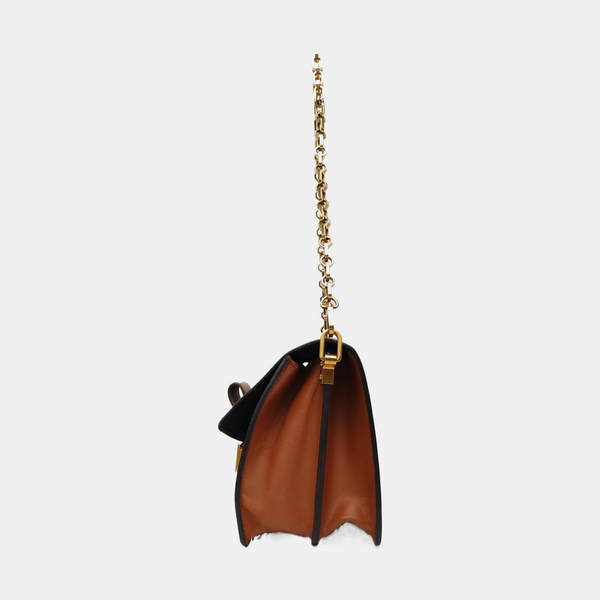 DAUPHINE MM Monogram Coated Canvas Brown