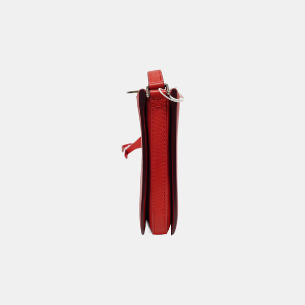 Calfskin Shoulder Bag Red