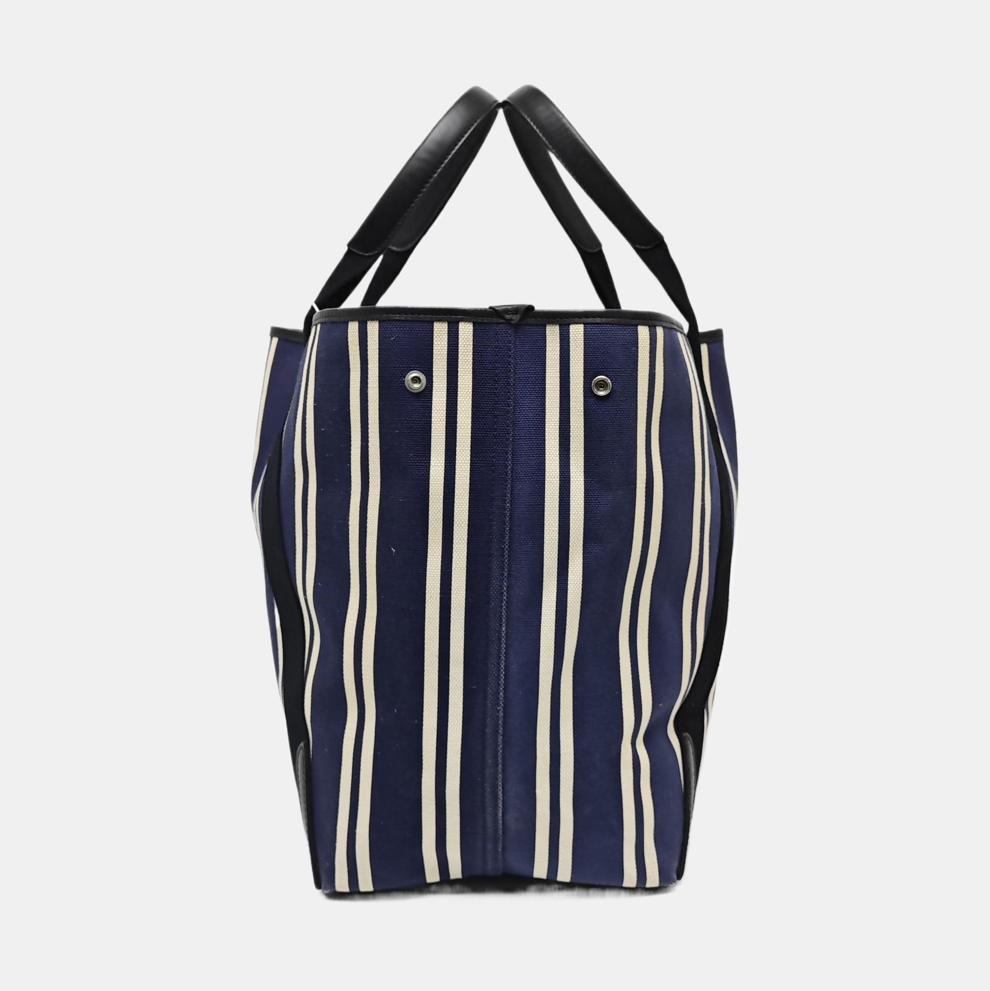 Navy Canvas Blue