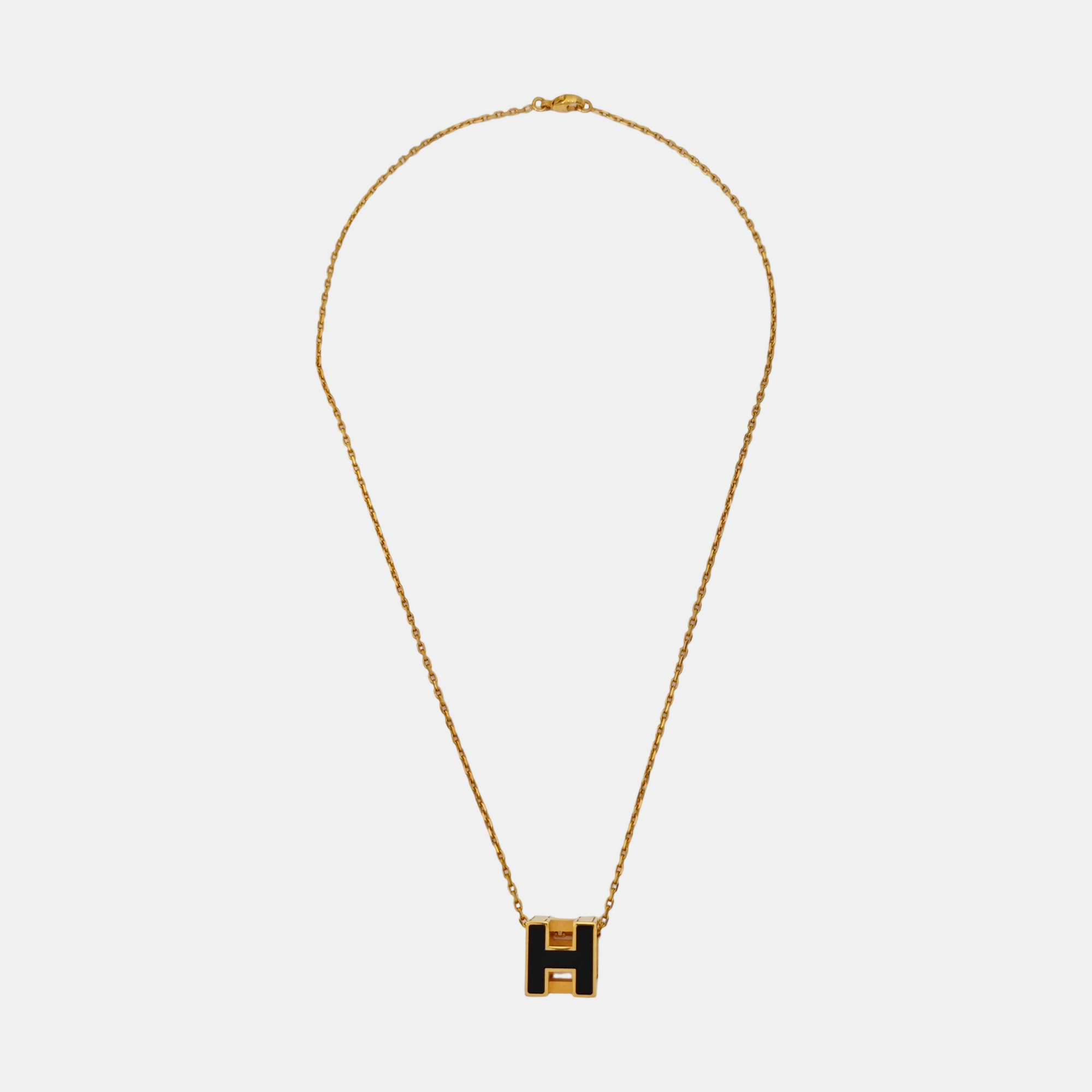 Cage D'h Metal Gold Necklace