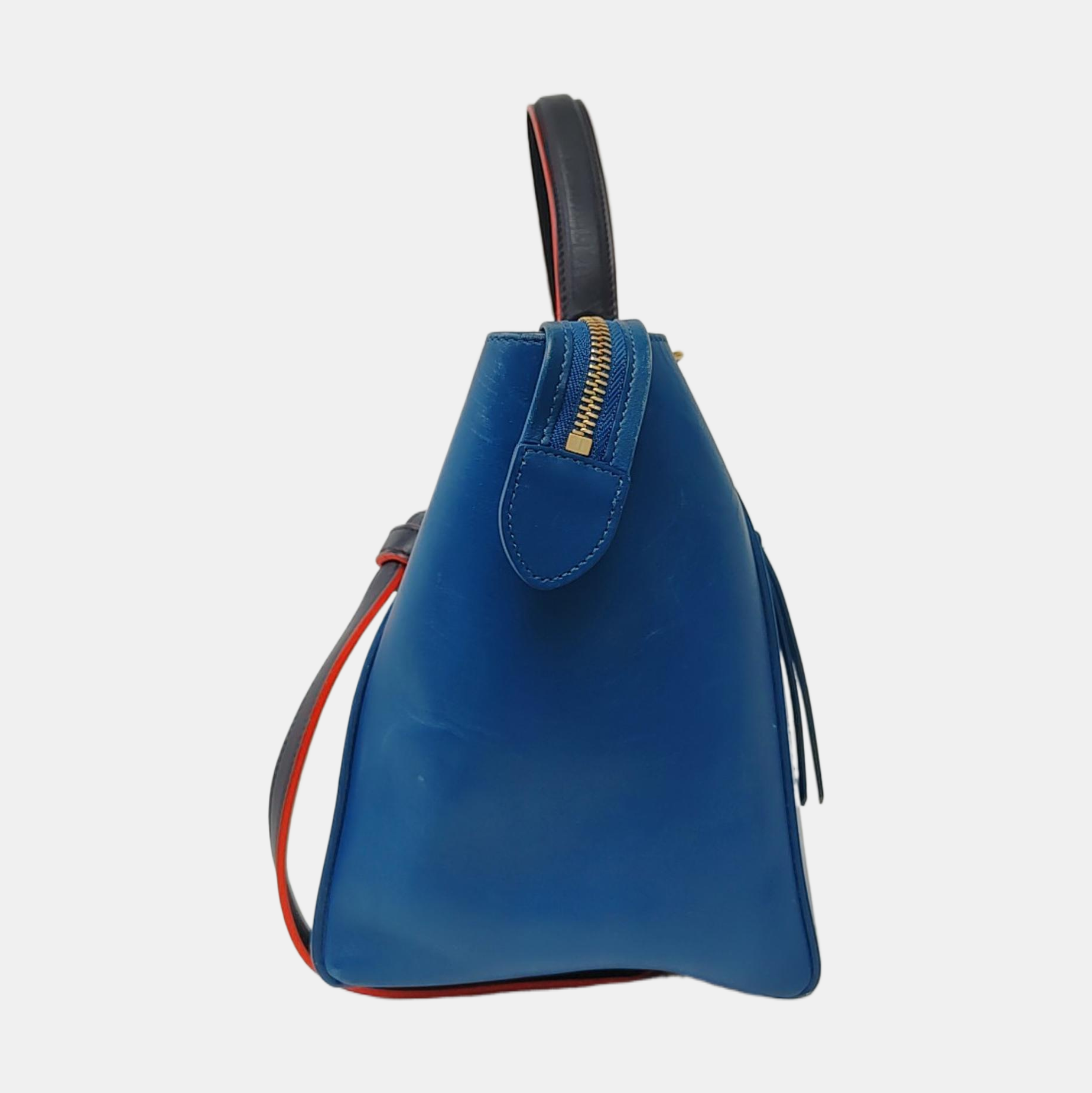 BELT Mini Calfskin Blue
