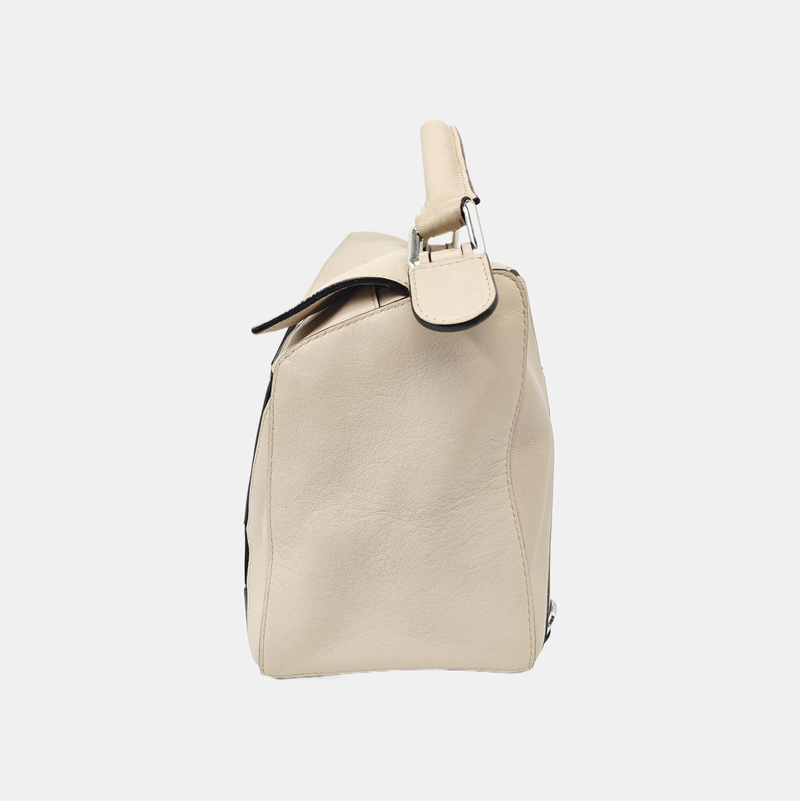 Puzzle Medium Calfskin Beige